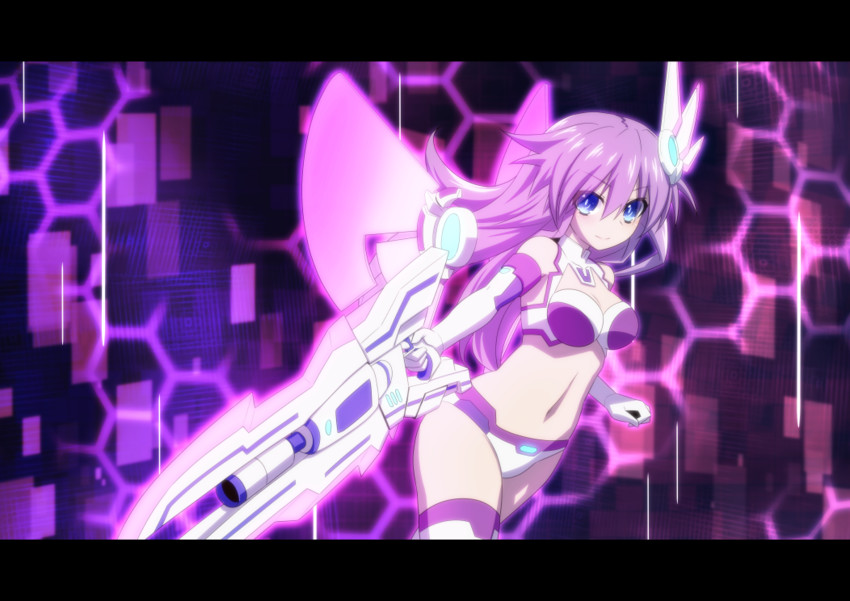 nepgear and purple sister (neptune) drawn by mizunashi_(second_run)