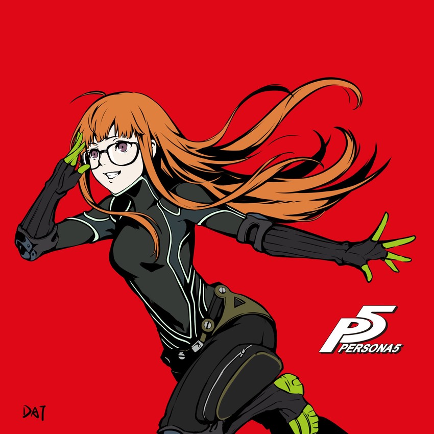 sakura futaba and oracle (persona and 1 more) drawn by da-cart