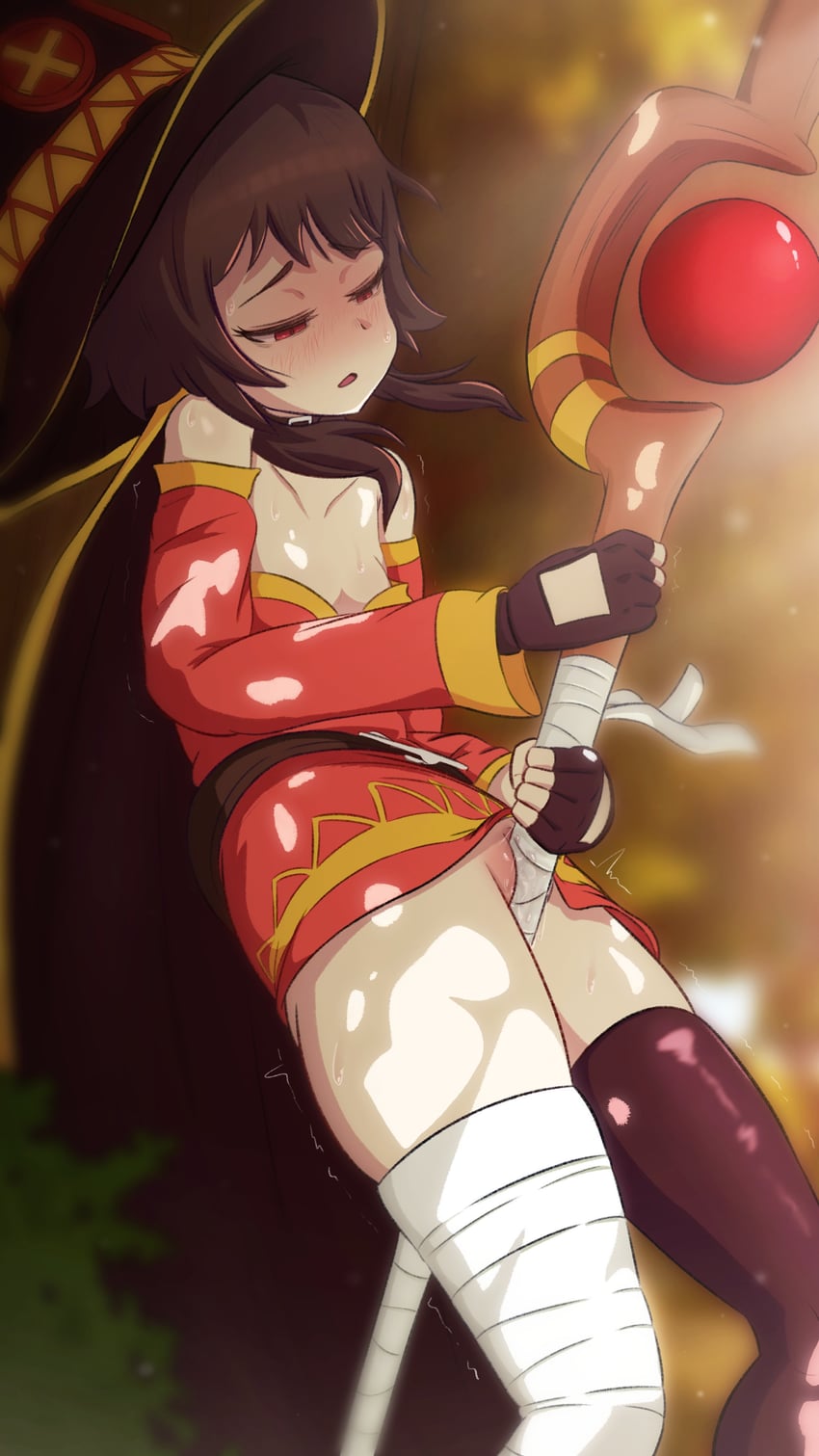 megumin (kono subarashii sekai ni shukufuku wo!) drawn by greatm8