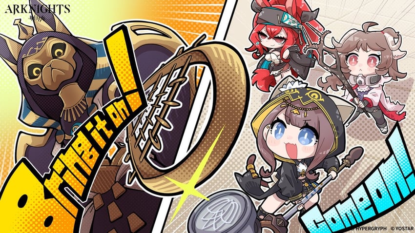 eyjafjalla, pepe, narantuya, and zubayr (arknights)