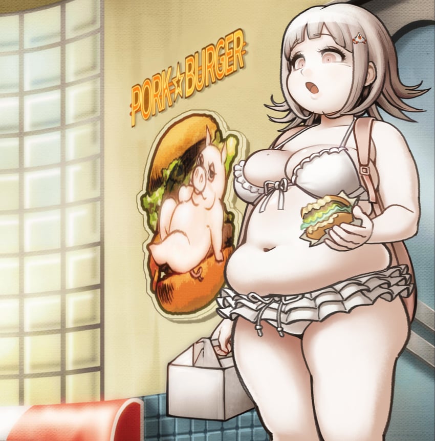 nanami chiaki (danganronpa and 1 more) drawn by miss-that-man