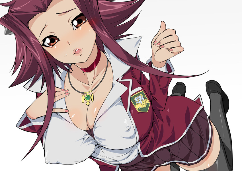 izayoi aki (yu-gi-oh! and 1 more) drawn by kusaka_souji