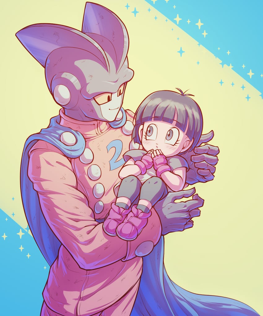 pan and gamma 2 (dragon ball and 2 more) drawn by koukyouji