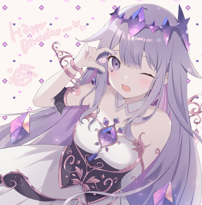 koseki bijou (hololive and 1 more) drawn by loveyuzu