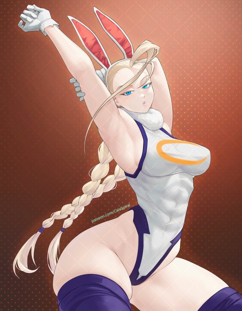 mirko and cammy white (boku no hero academia and 1 more) drawn by gabriel_carrasquillo