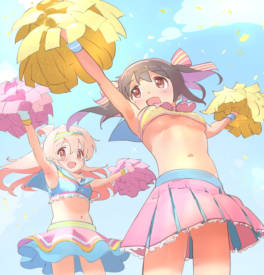 oyama mahiro and oyama mihari (onii-chan wa oshimai!) drawn by kyarahiba