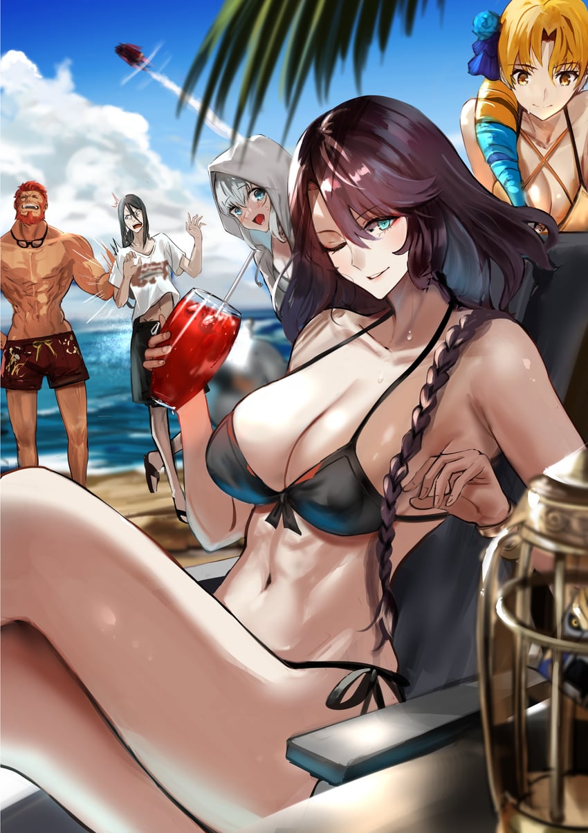 iskandar, waver velvet, lord el-melloi ii, gray, add, and 2 more (fate and 1 more) drawn by jikihatiman