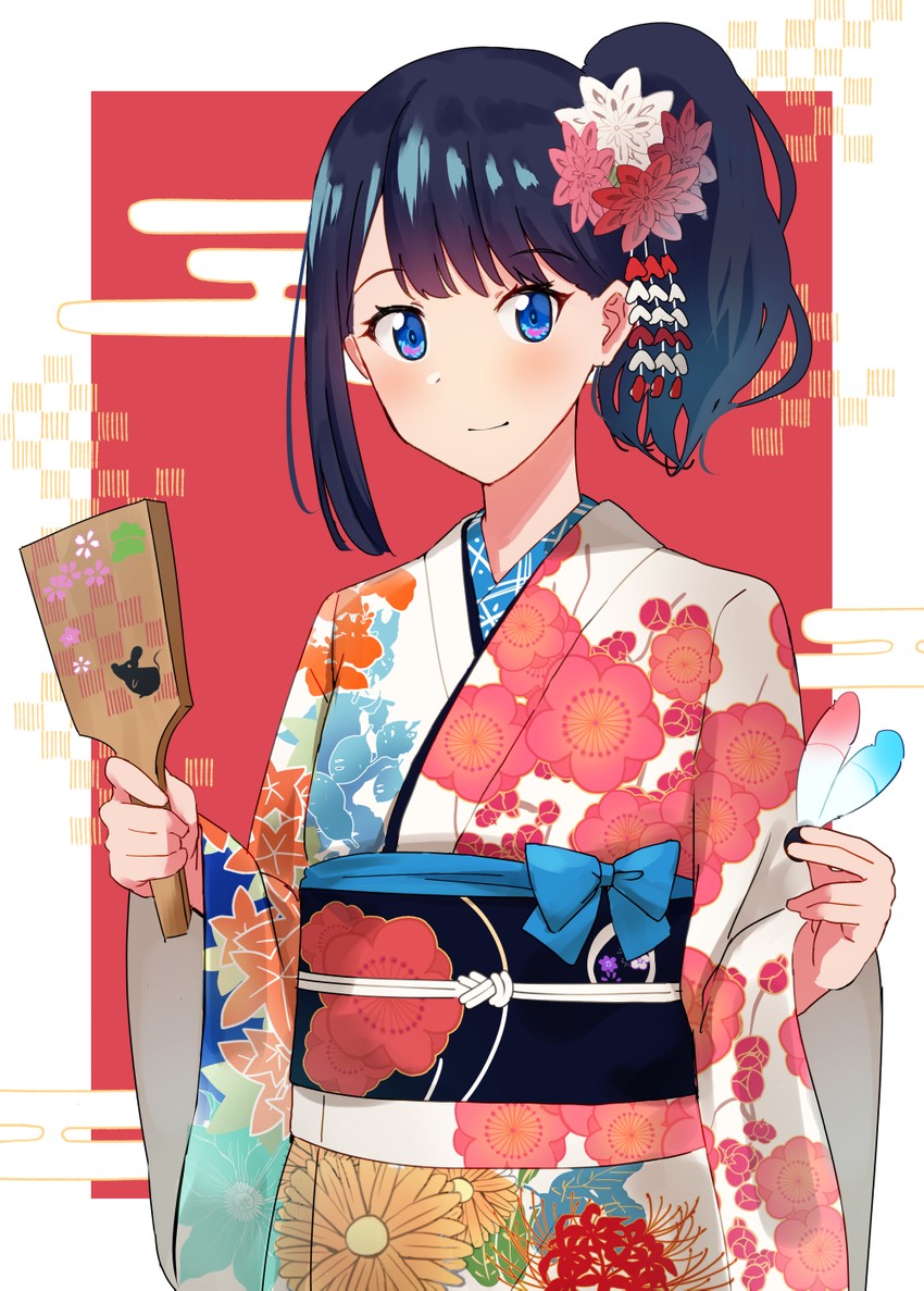 takarada rikka (gridman universe and 1 more) drawn by arigiep