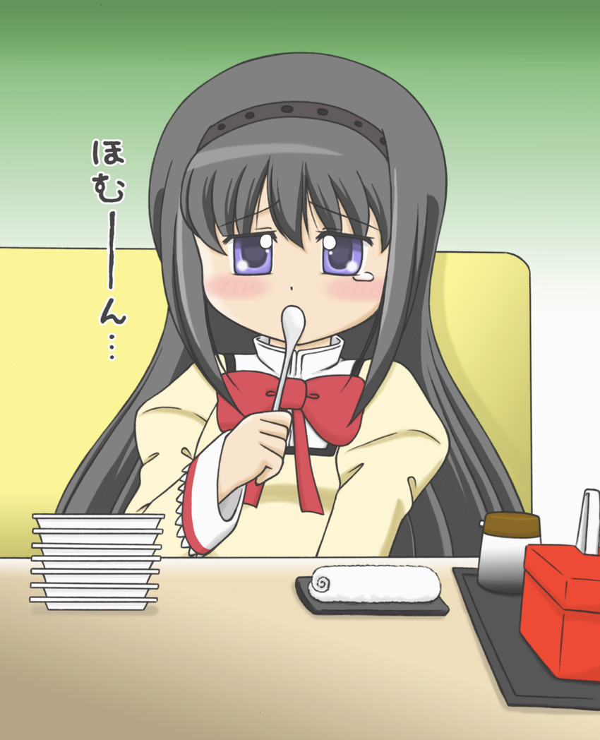 akemi homura (mahou shoujo madoka magica) drawn by shadohomuun