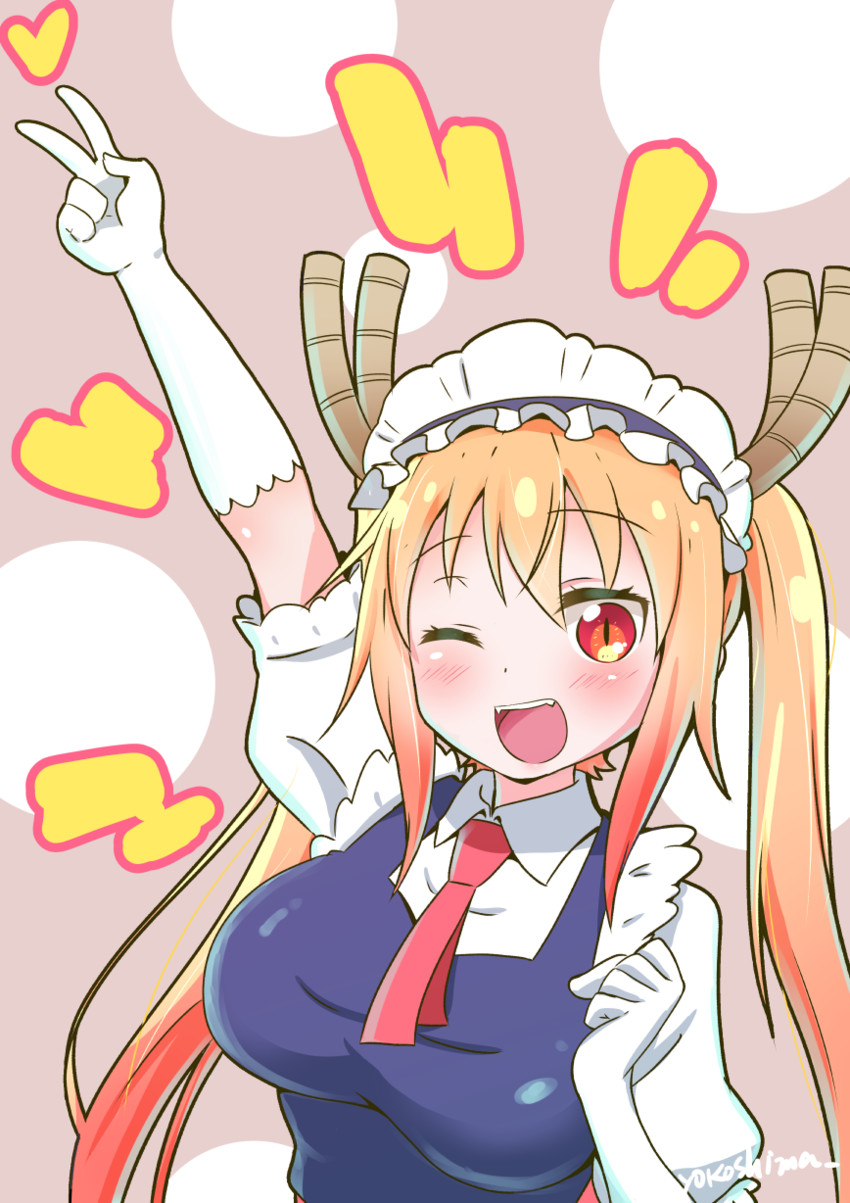 tohru (kobayashi-san chi no maidragon) drawn by yokoshima_(euphoria)