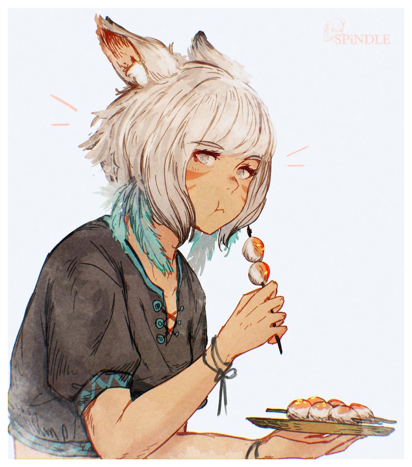 y'shtola rhul (final fantasy and 1 more) drawn by spindle_(aidenr0)