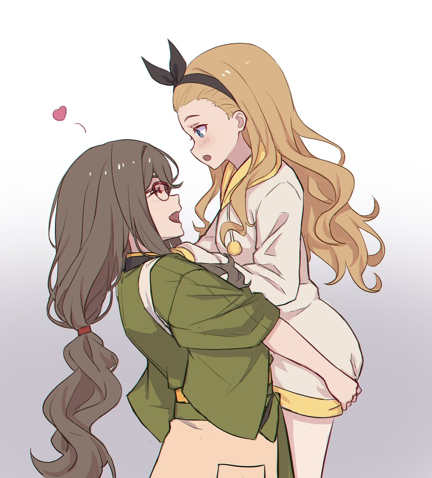 kurumi and nakahara mizuki (lycoris recoil) drawn by nairobi_song