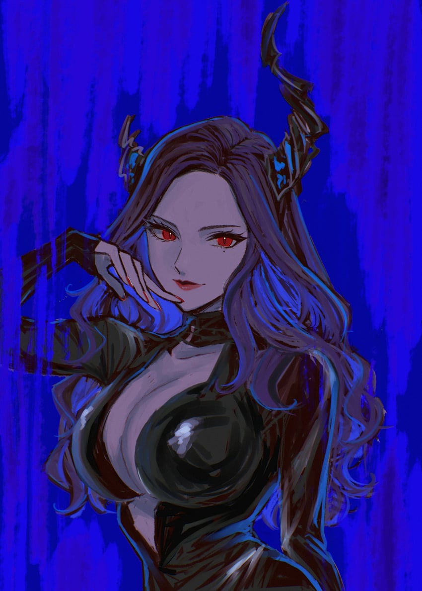 nerissa ravencroft (hololive and 1 more) drawn by yuri_kyanon