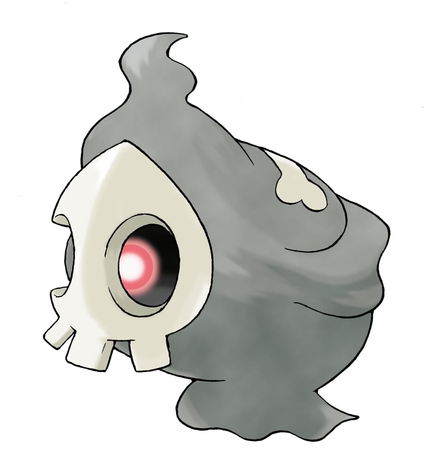 duskull (pokemon and 1 more) drawn by sugimori_ken