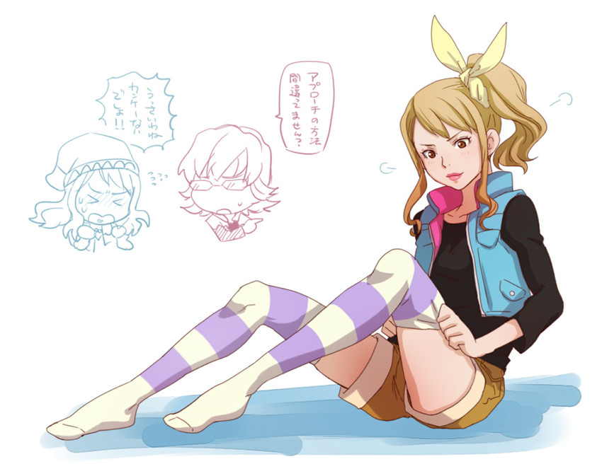 barnaby brooks jr., karina lyle, and kaburagi kaede (tiger & bunny) drawn by @@@_(eckzahn)