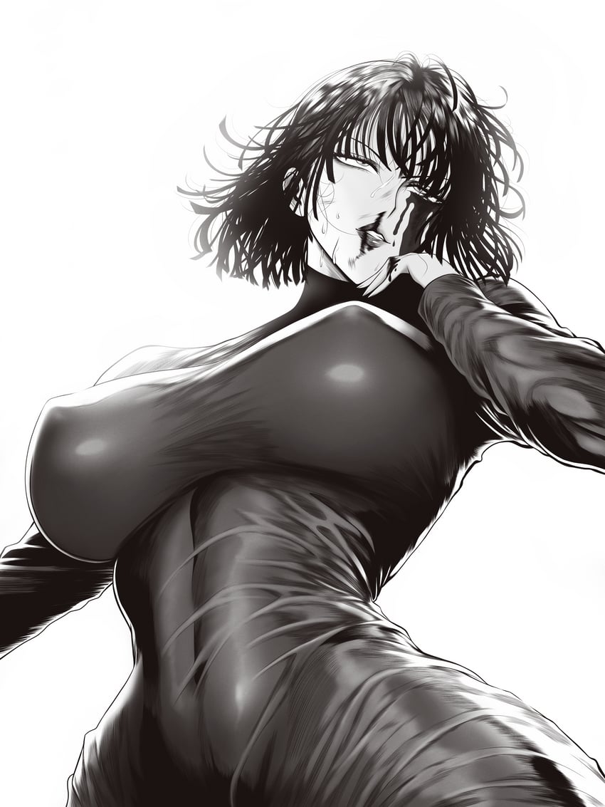 fubuki (one-punch man) drawn by mostlybluewyatt