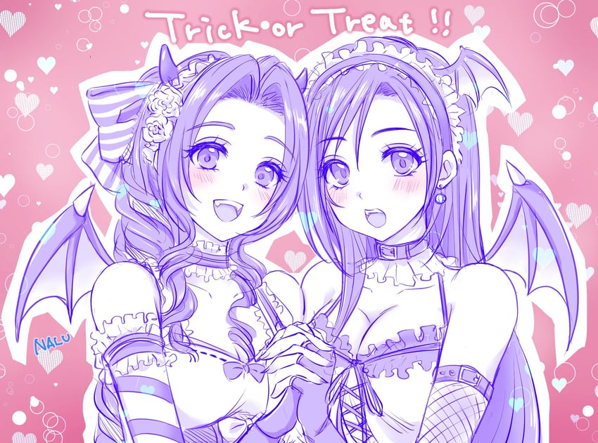 tifa lockhart and aerith gainsborough (final fantasy and 2 more) drawn by nalu