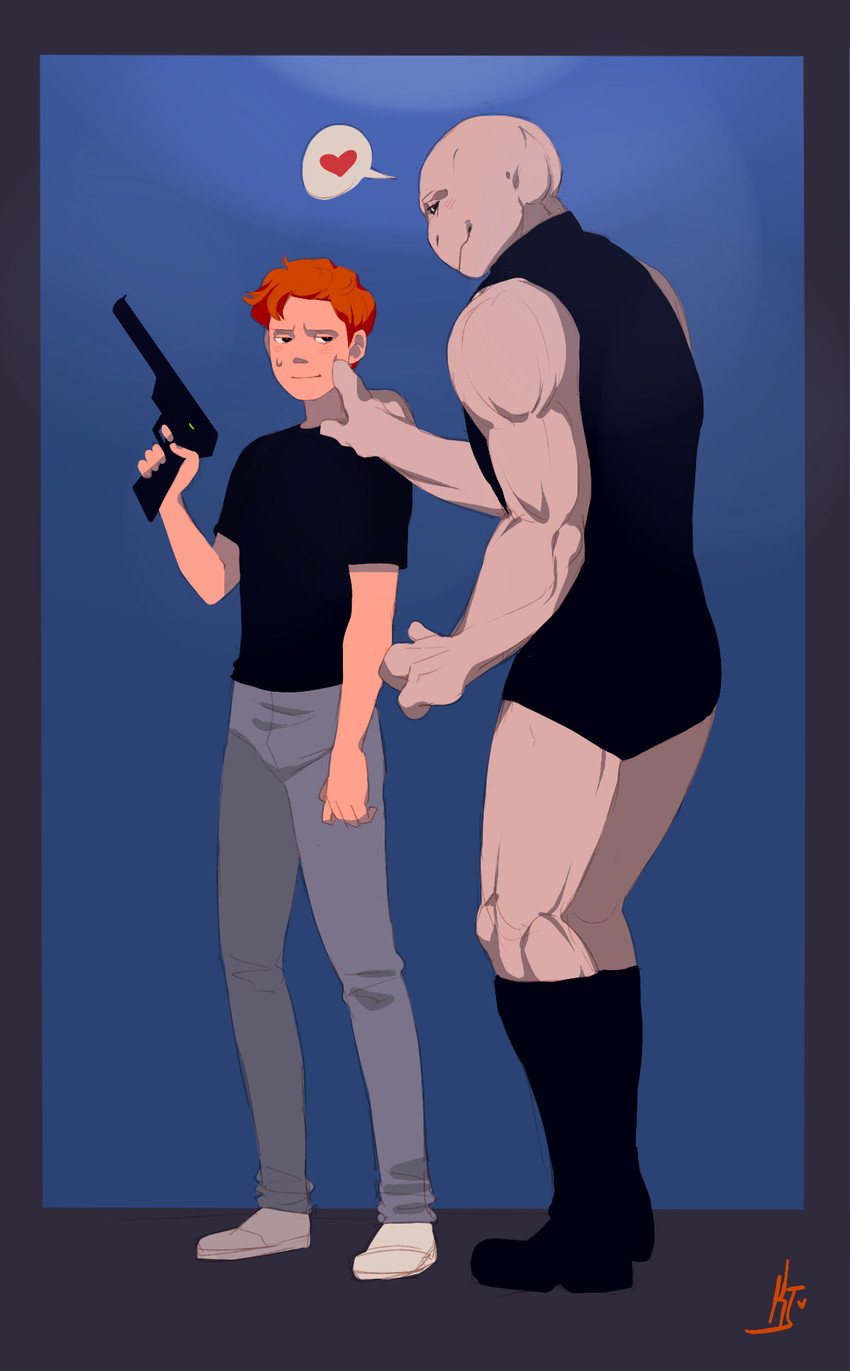 lester knight chaykin and buddy (another world) drawn by kalechip