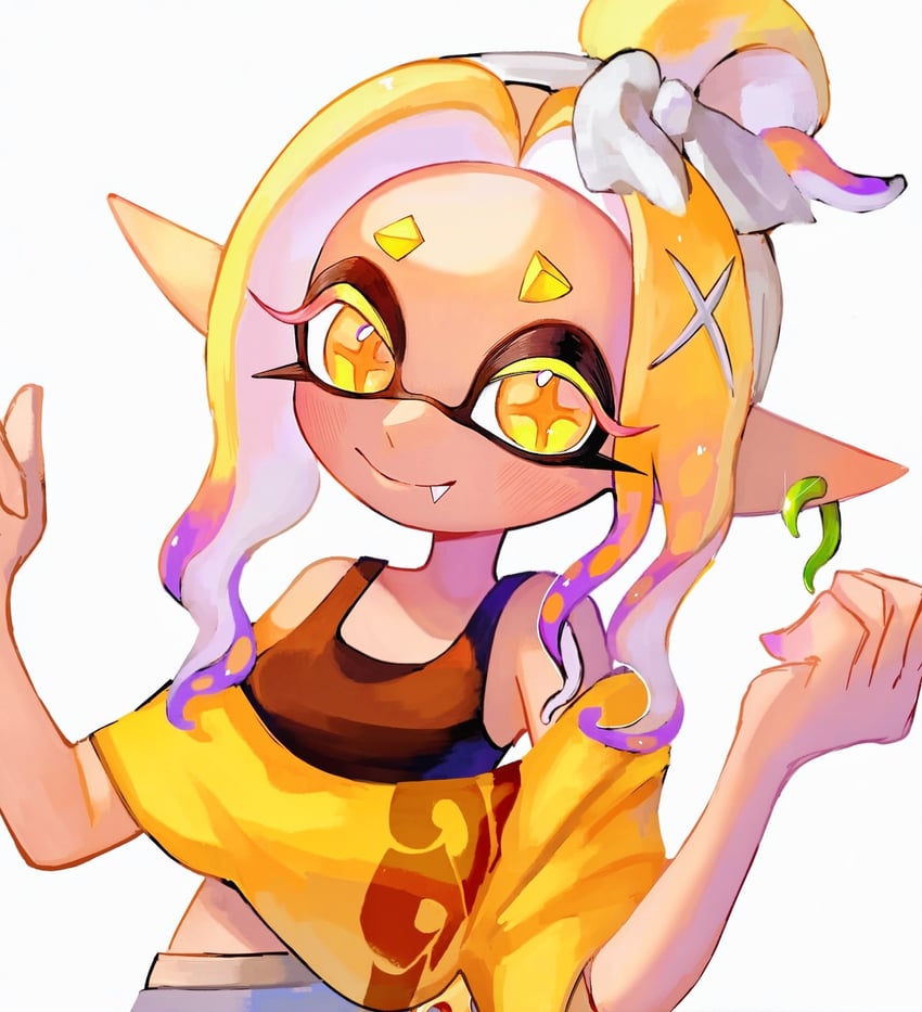 frye (splatoon and 1 more) drawn by kodak_painter