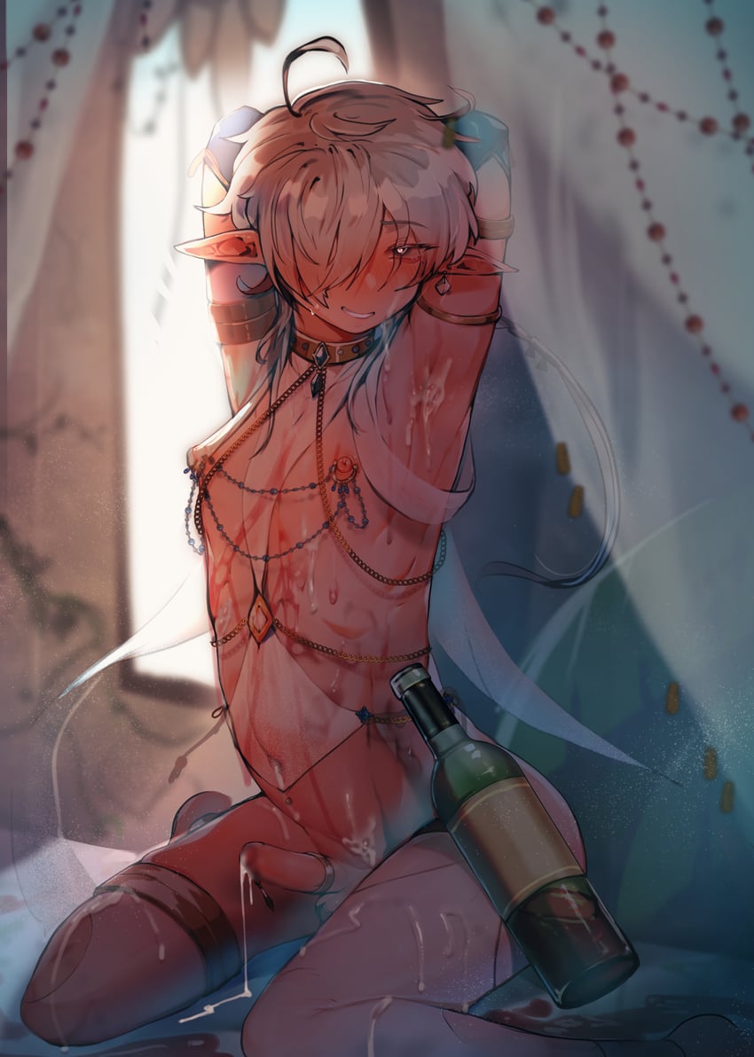 alphinaud leveilleur (final fantasy and 1 more) drawn by byefrog