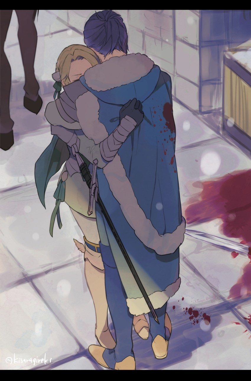 ingrid brandl galatea and felix hugo fraldarius (fire emblem and 1 more) drawn by kisaragireki