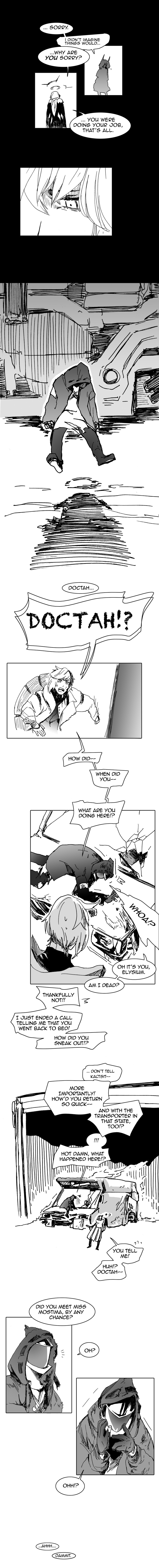 doctor, mostima, fiammetta, and elysium (arknights) drawn by octodeco