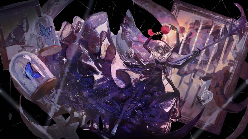 evernight goddess (lord of the mysteries) drawn by moyna