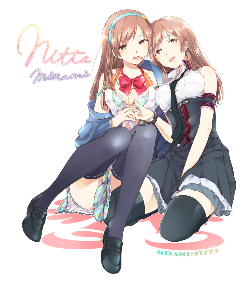 nitta minami (idolmaster and 1 more) drawn by kurashiki_(kas0)