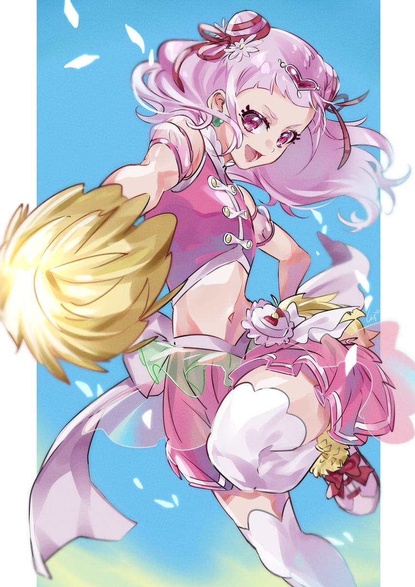 cure yell (precure and 1 more) drawn by shipu_(gassyumaron)