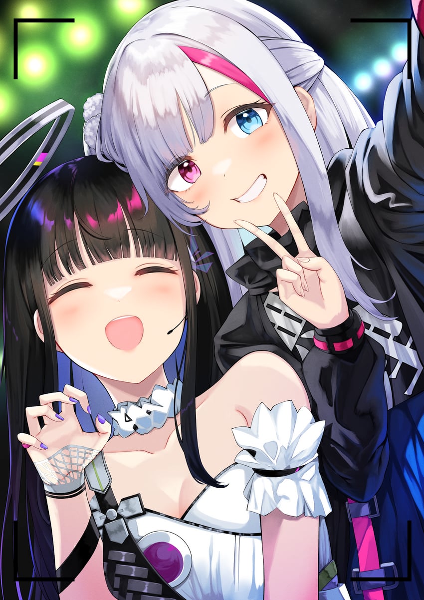 mdr, kuro, and nanaka (girls' frontline and 1 more) drawn by yamato_(muchuu_paradigm)