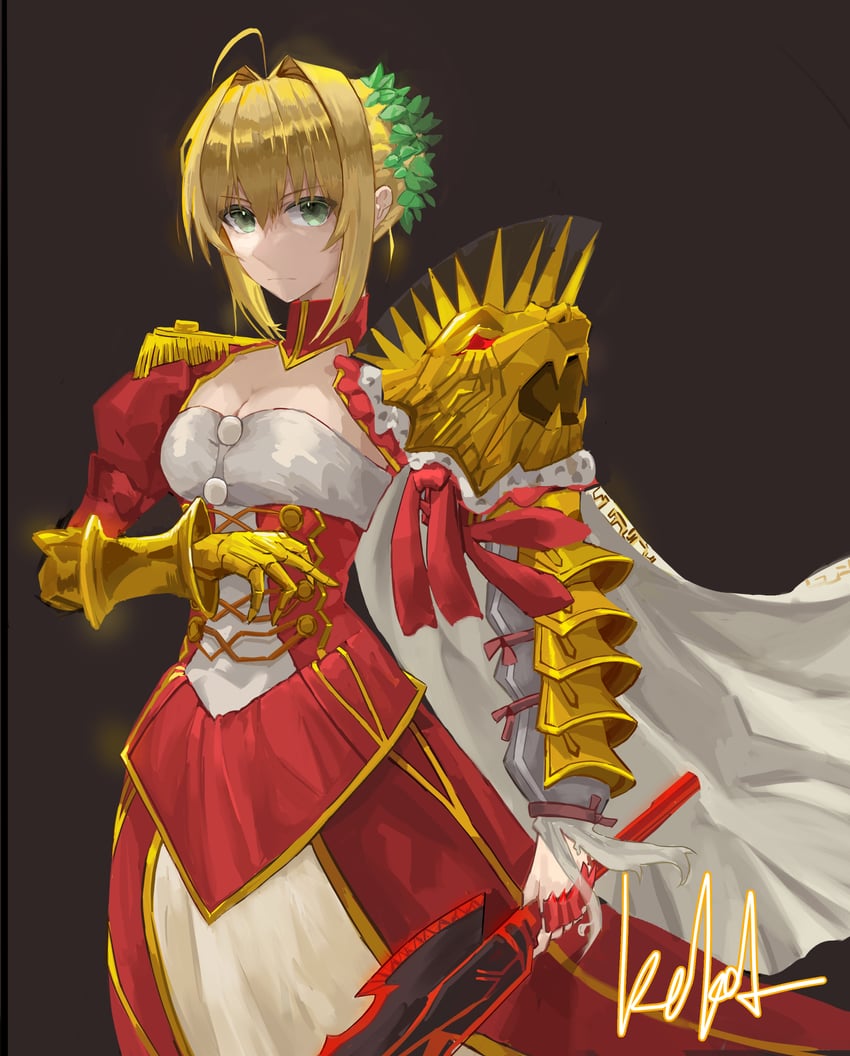 nero claudius (fate and 1 more) drawn by ajie574493701