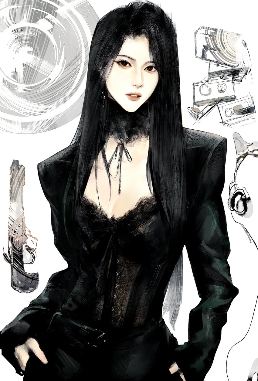 sana (real life and 1 more) drawn by ror4