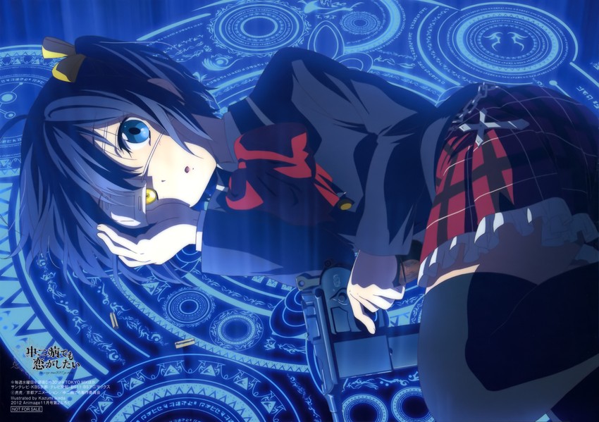 takanashi rikka (chuunibyou demo koi ga shitai! and 1 more) drawn by ikeda_kazumi