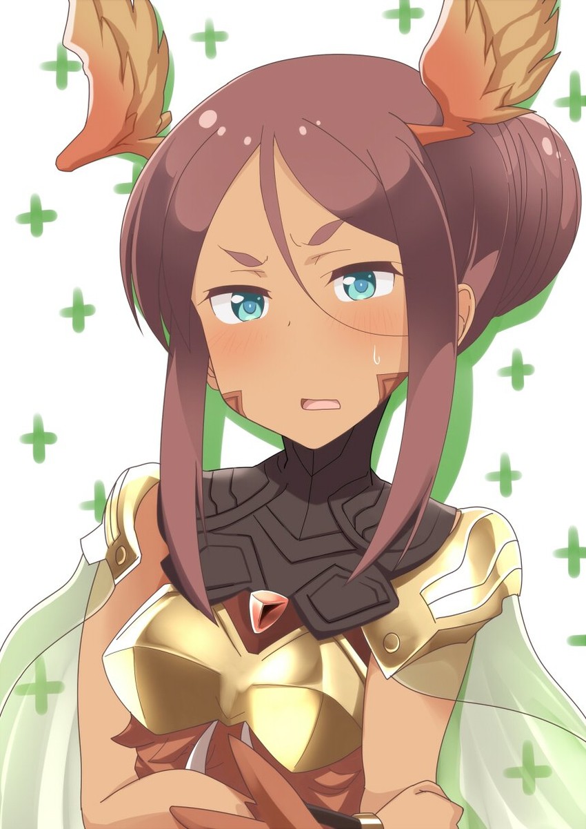 ahagon umiko and garuda (granblue fantasy and 1 more) drawn by kurosawa_shouichi