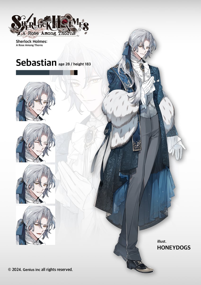 sebastian blackwood (sherlock: a rose among thorns) drawn by honey_dogs |  Danbooru