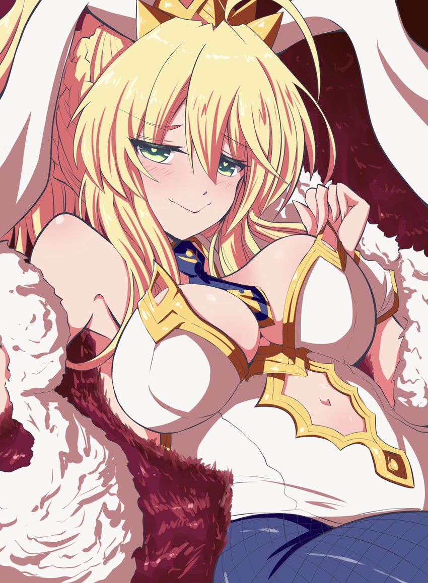 artoria pendragon (fate and 1 more) drawn by fujitaka_nasu