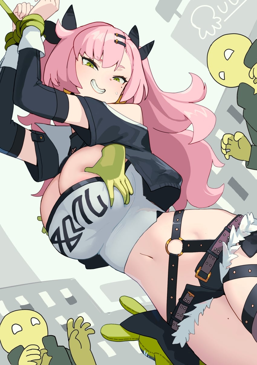 nicole demara and amillion (zenless zone zero) drawn by uusquid