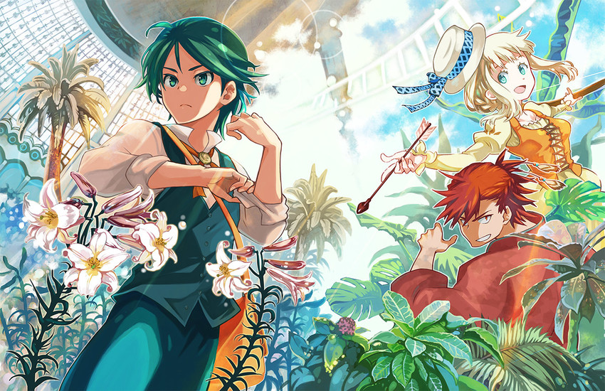 rudyard, noah lescott, and eve ettrick (arbos anima) drawn by torinikusoul