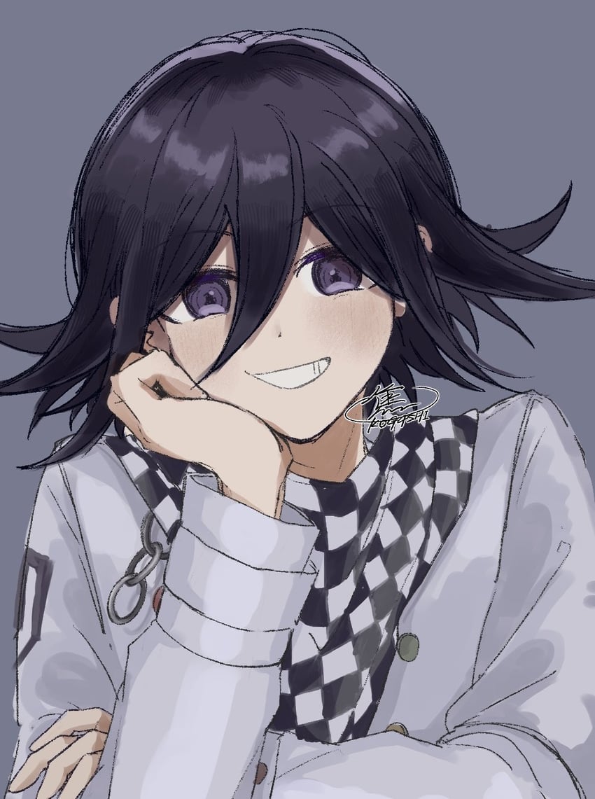 oma kokichi (danganronpa and 1 more) drawn by syou_(kog4shi)