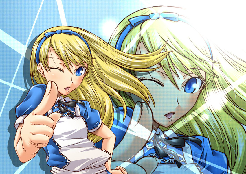 alice and kuma (persona and 2 more) drawn by segami_daisuke