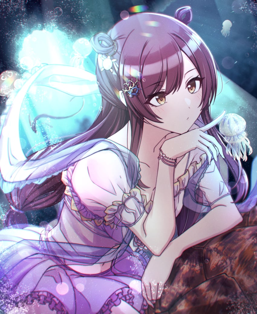 osaki amana and orihime (idolmaster and 2 more) drawn by kusaka_io