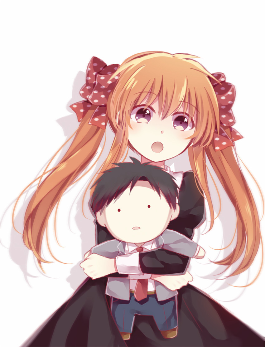 sakura chiyo and nozaki umetarou (gekkan shoujo nozaki-kun) drawn by tamagoyaki_(megane-daisuki)