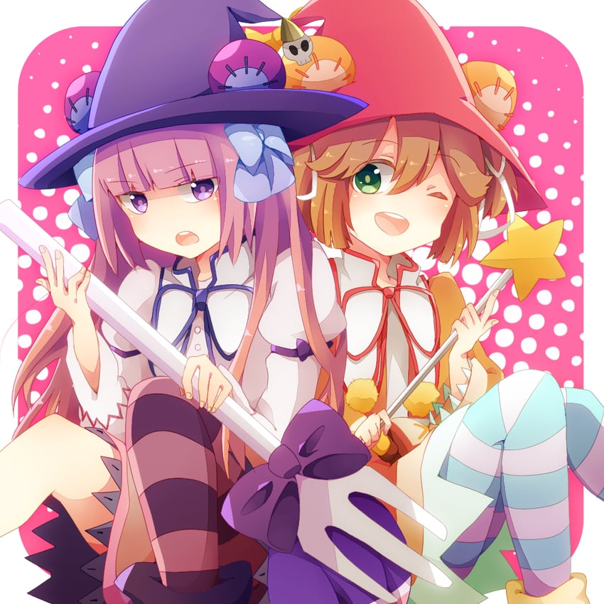 dumpty alma and tiny alma (puzzle & dragons and 1 more) drawn by nanakusa_yomogi