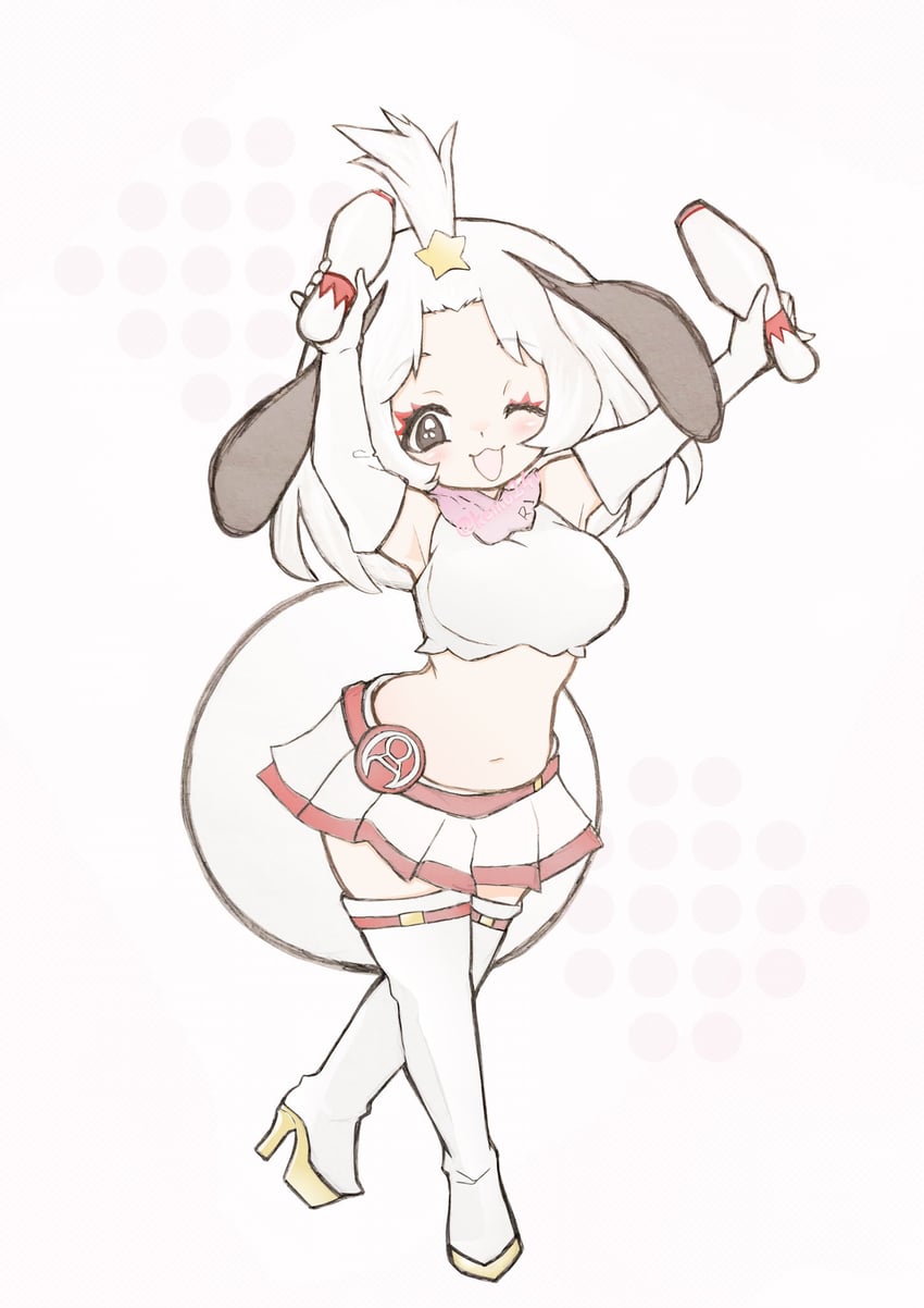 rouoneko (kemono friends and 1 more) drawn by kemo24vv