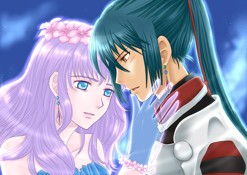 sheryl nome and saotome alto (macross and 1 more) drawn by gacha_(amenohi_no_koneko)