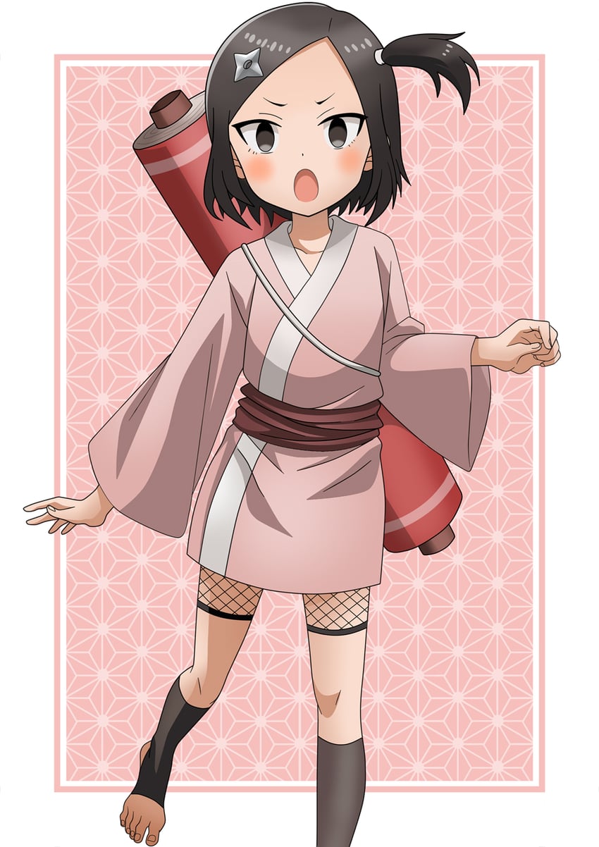 touwata (kunoichi tsubaki no mune no uchi) drawn by riokasen