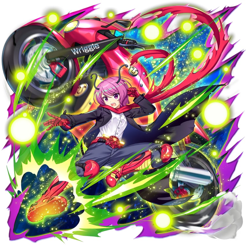 wriggle nightbug (touhou and 1 more) drawn by rotte_(1109)