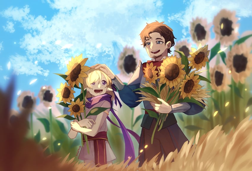 mythicalsausage and hermes (minecraft youtube and 1 more) drawn by kisekiii_25