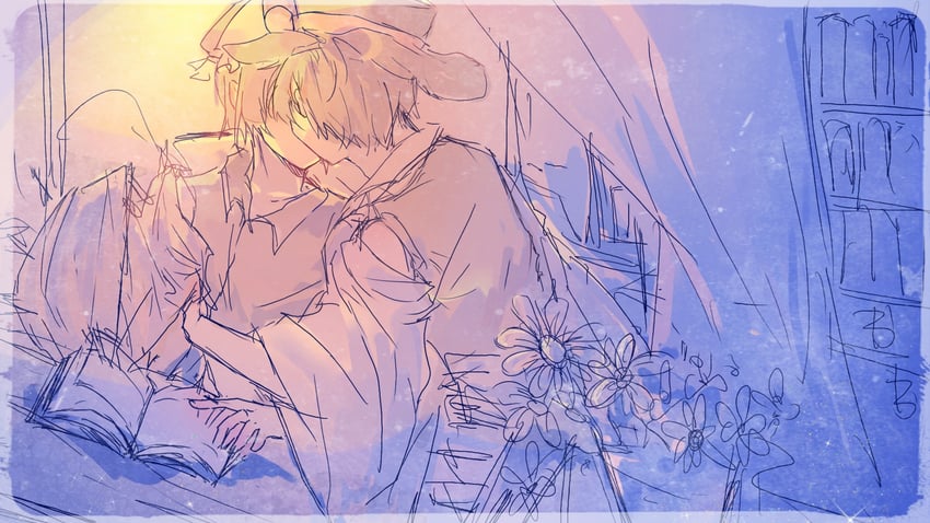 enraku tsubakura and shitodo kuroji (len'en) drawn by xuan9119