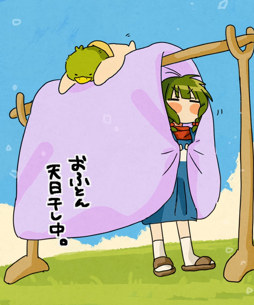 fuu and guu (original) drawn by ozu_(oz_yarimasu)